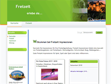 Tablet Screenshot of freizeit-impressionen.de